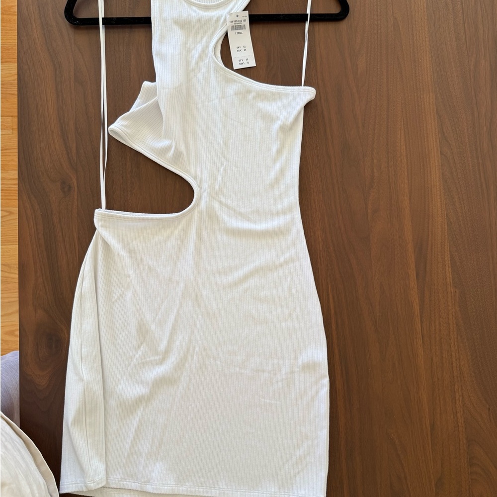 Abercrombie & Fitch Cut Out White Dress